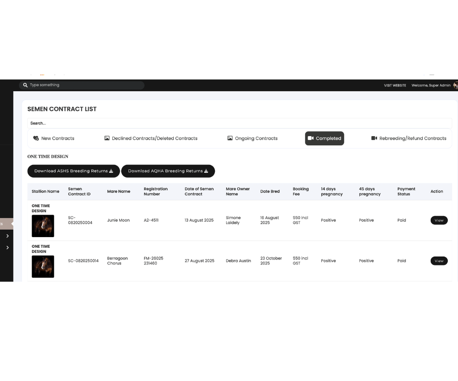 Events Grid Interface